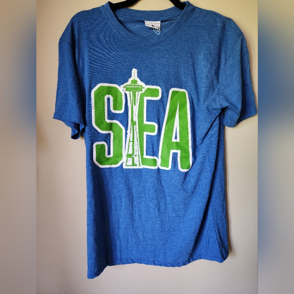 Brand New Seattle Where I'm From Blue T-shirt